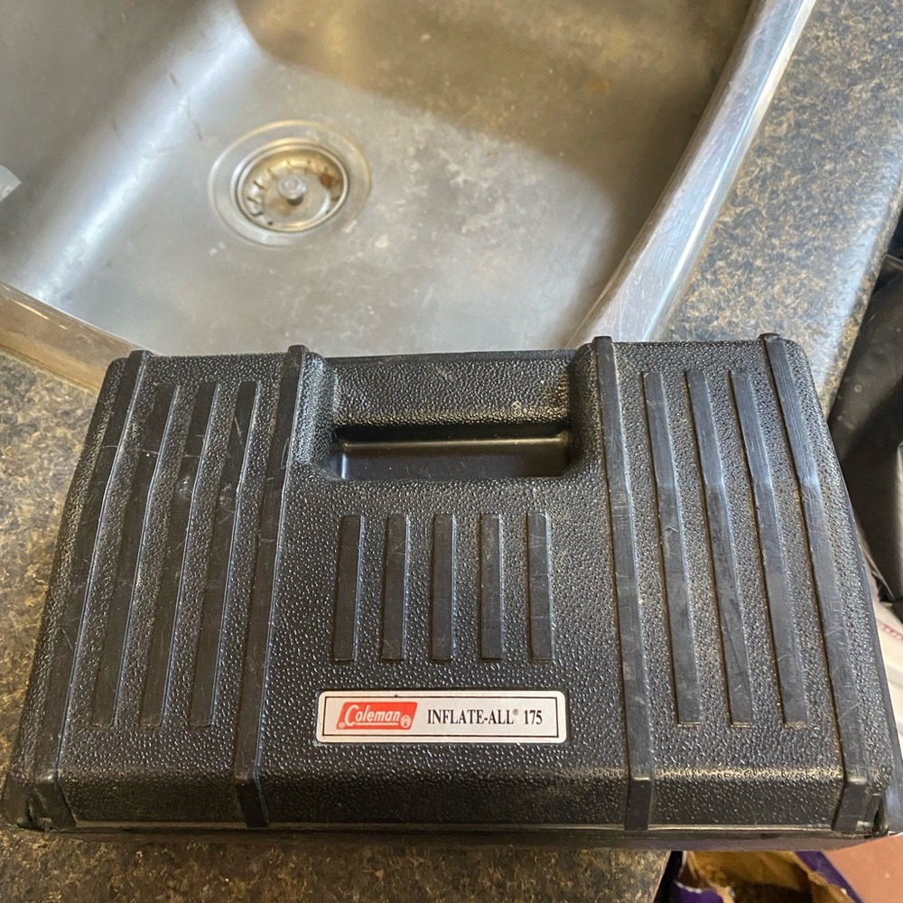 Coleman Black Inflate-All 175 Portable Pump air compressor